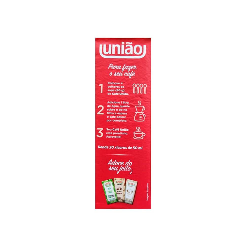 Café tostado y molido extra fuerte União (500 g / 1.1 lb) - 3