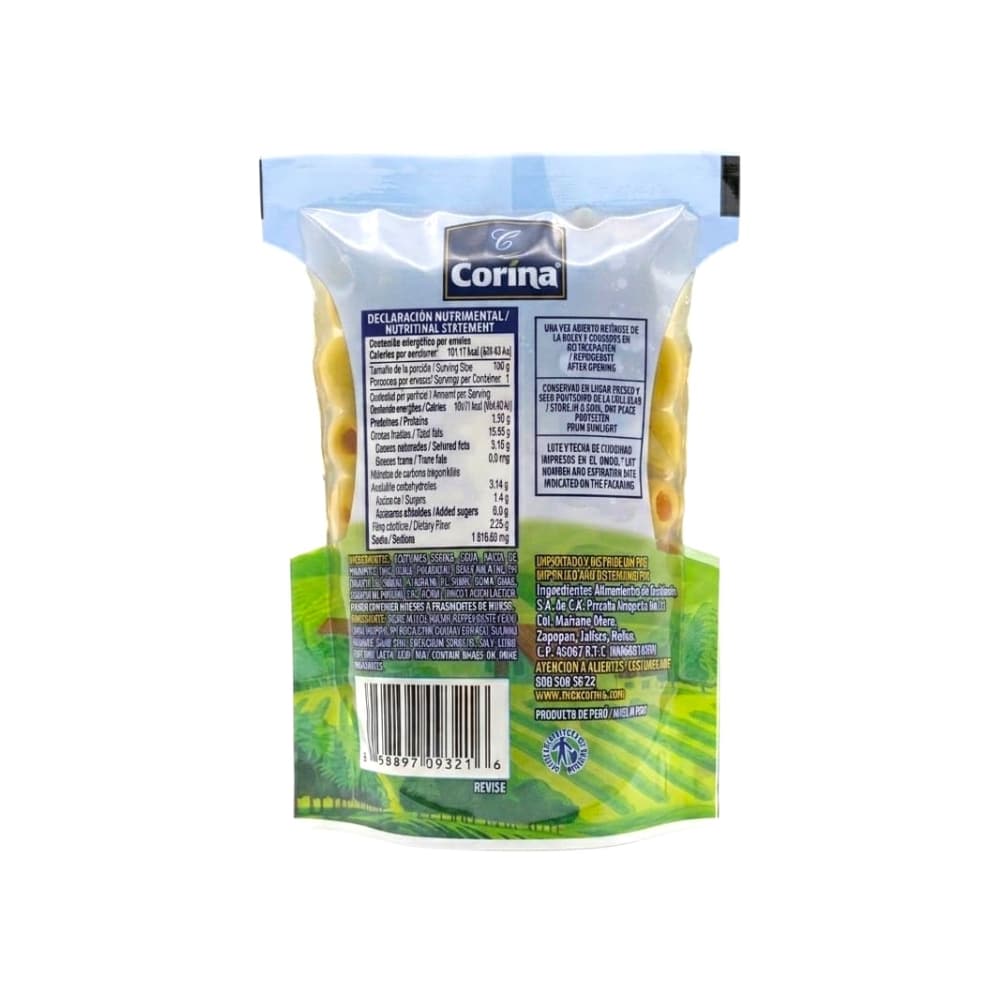 Aceitunas verdes rellenas de pasta de pimiento Corina (180 g / 6.34 oz) - 2