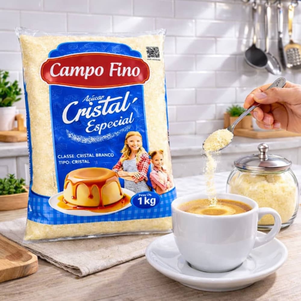 Azúcar especial cristalina Campo Fino (1 kg / 2.2 lb) - 3