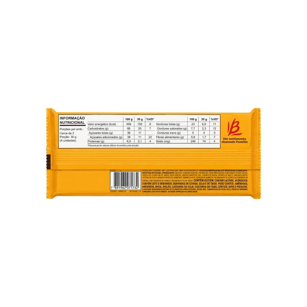 Sorbetos rellenos con crema sabor a chocolate Bauducco (70 g / 2.46 oz) - 2