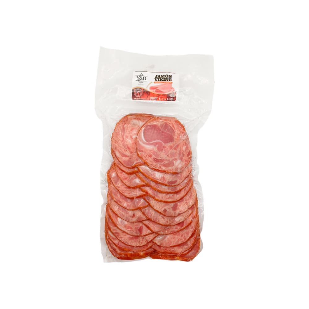 Jamón viking especial embuchado lasqueado Y&D Ricos (1 kg / 2.2 lb) - 8