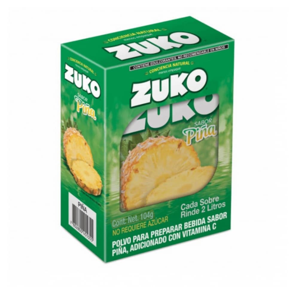 Refresco instantáneo sabor piña Zuko (104 g / 3.66 oz) - 2