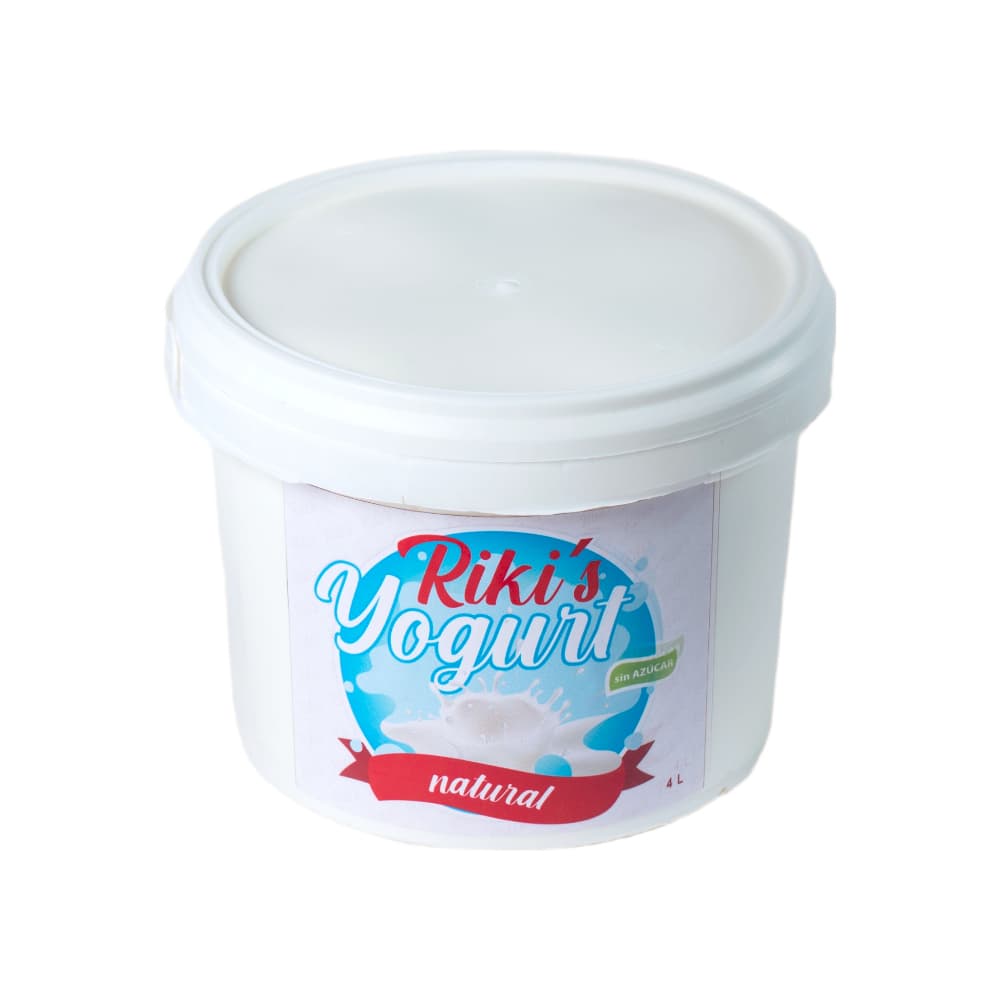 Yogurt natural sin azúcar Riki´s (4 L)