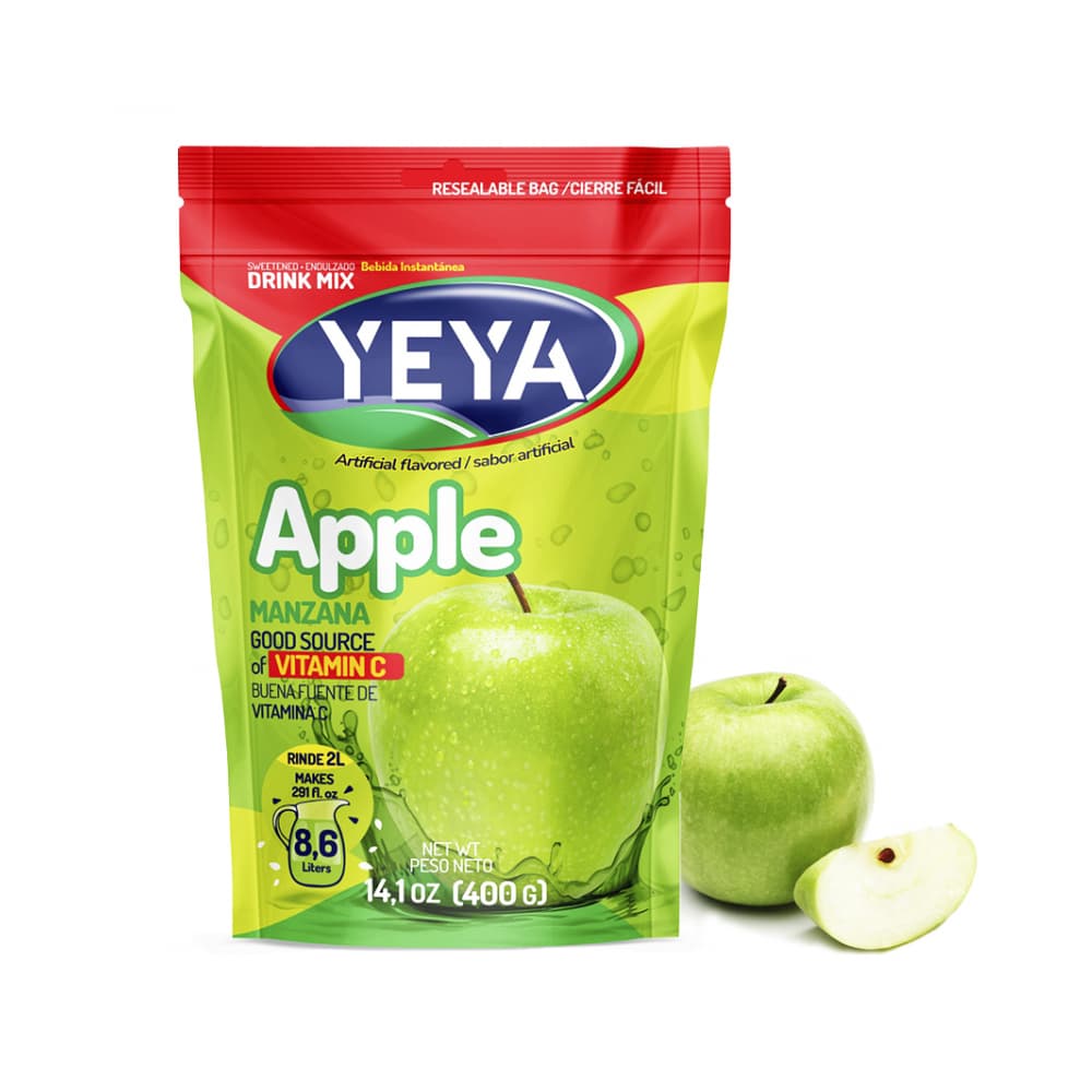 Refresco instantáneo sabor a manzana YEYA (400 g / 14.1 oz) - 5