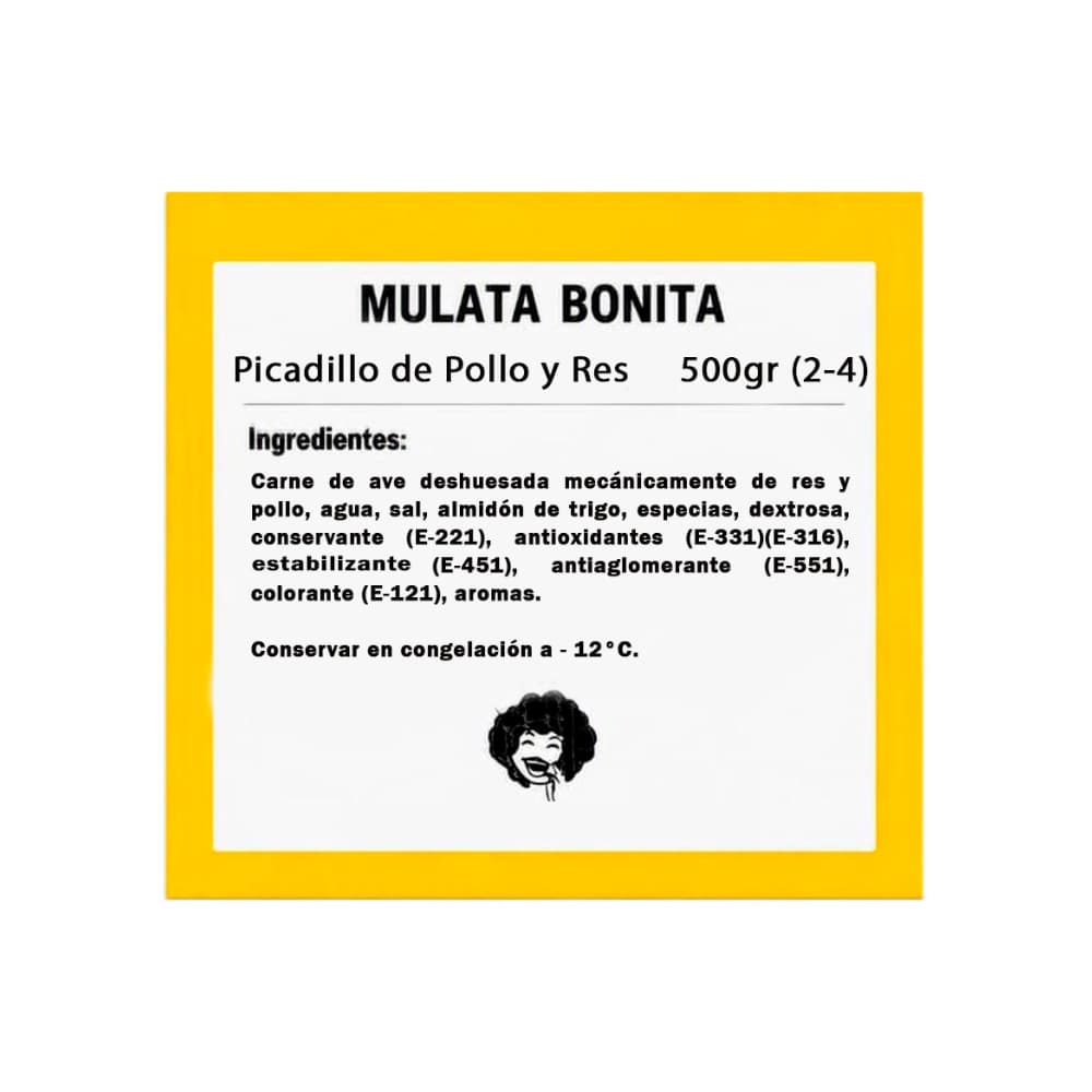 Picadillo de pollo y res Mulata Bonita (500 g / 1.1 lb) - 3