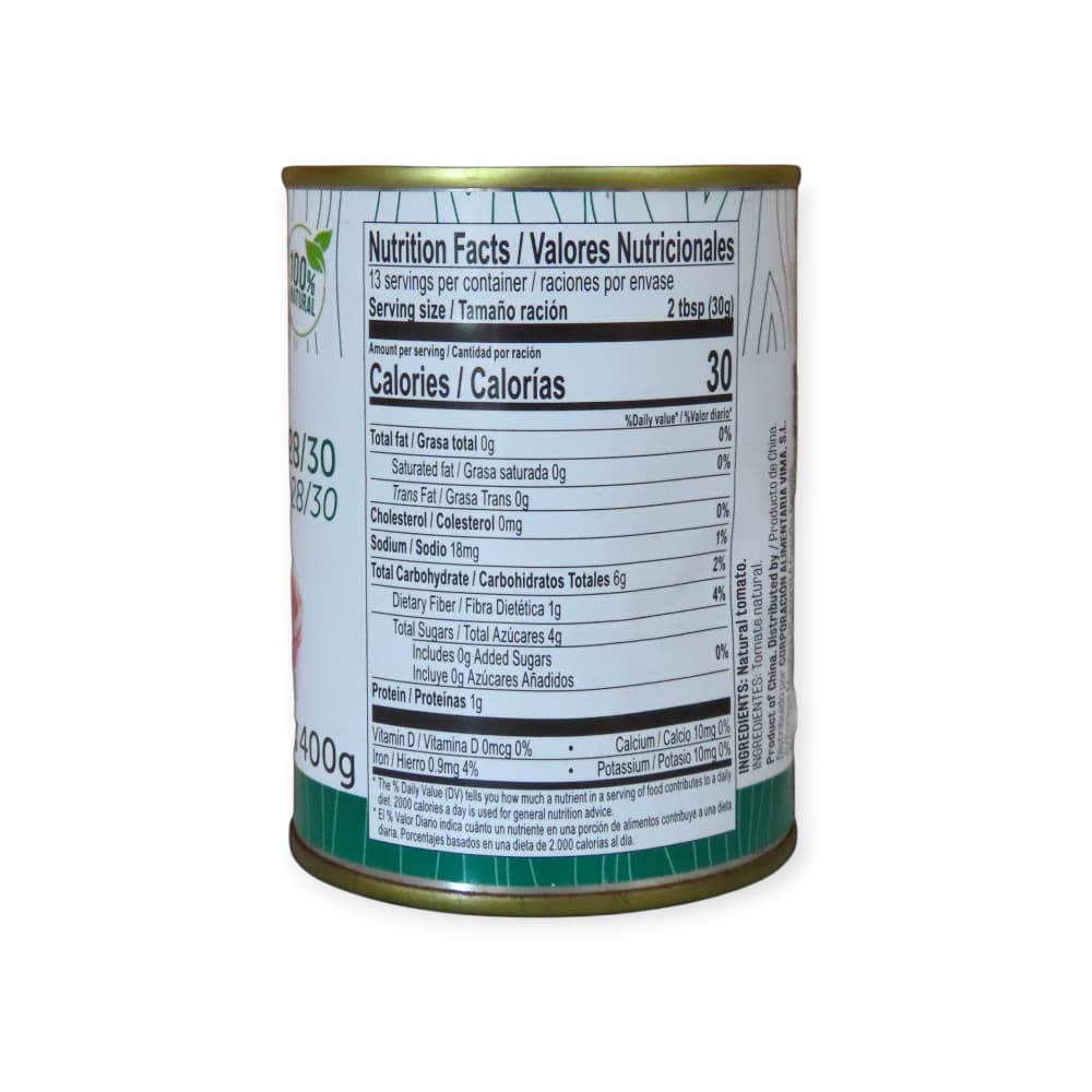 Pasta de tomate Vima Foods (400 g / 14 oz) - 4