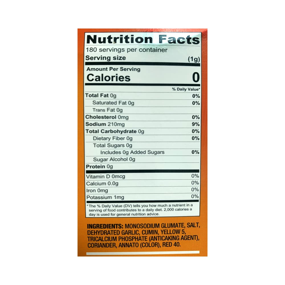 Sazón con culantro y achiote Iberia (180 g / 6.34 oz) - 4