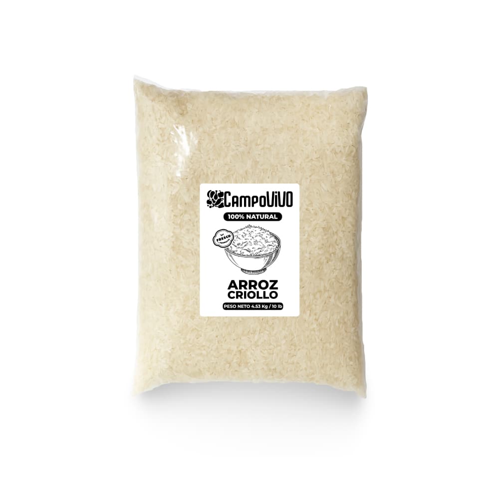Arroz criollo Campo Vivo (4.53 kg / 10 lb)