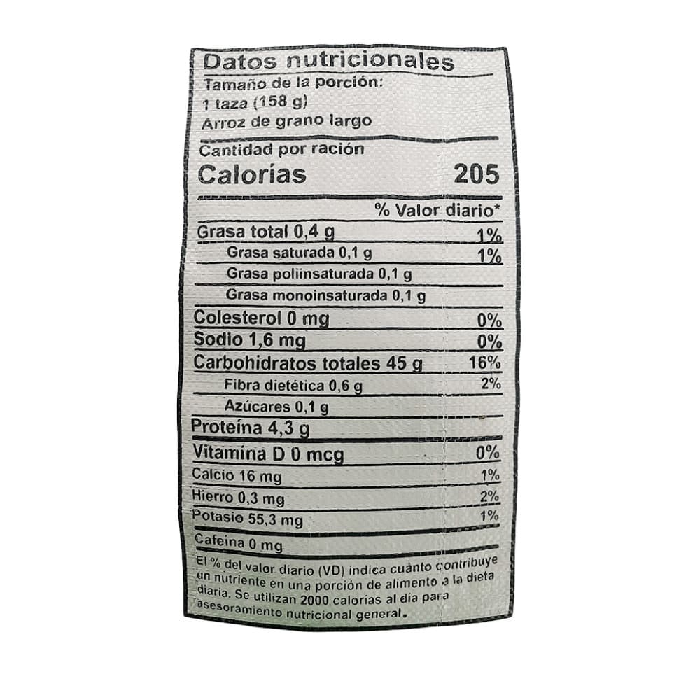 Arroz de grano largo 5% de grano partido Tatine (25 kg / 55.1 lb) - 3