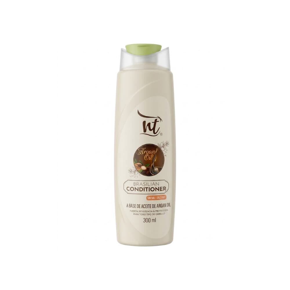 Acondicionador sin sal a base de aceite de argán Brazilian NT (300 ml / 10.1 fl.oz) - 2