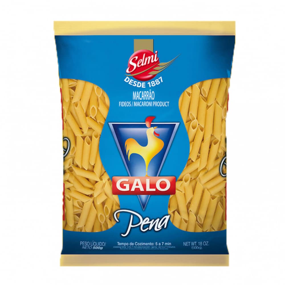 Pasta tipo macarrones Galo Selmi (500 g / 1.10 lb)