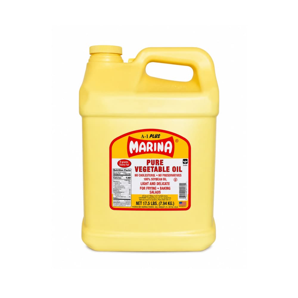 Aceite de soya puro Marina (7.94 kg / 17.5 lb)