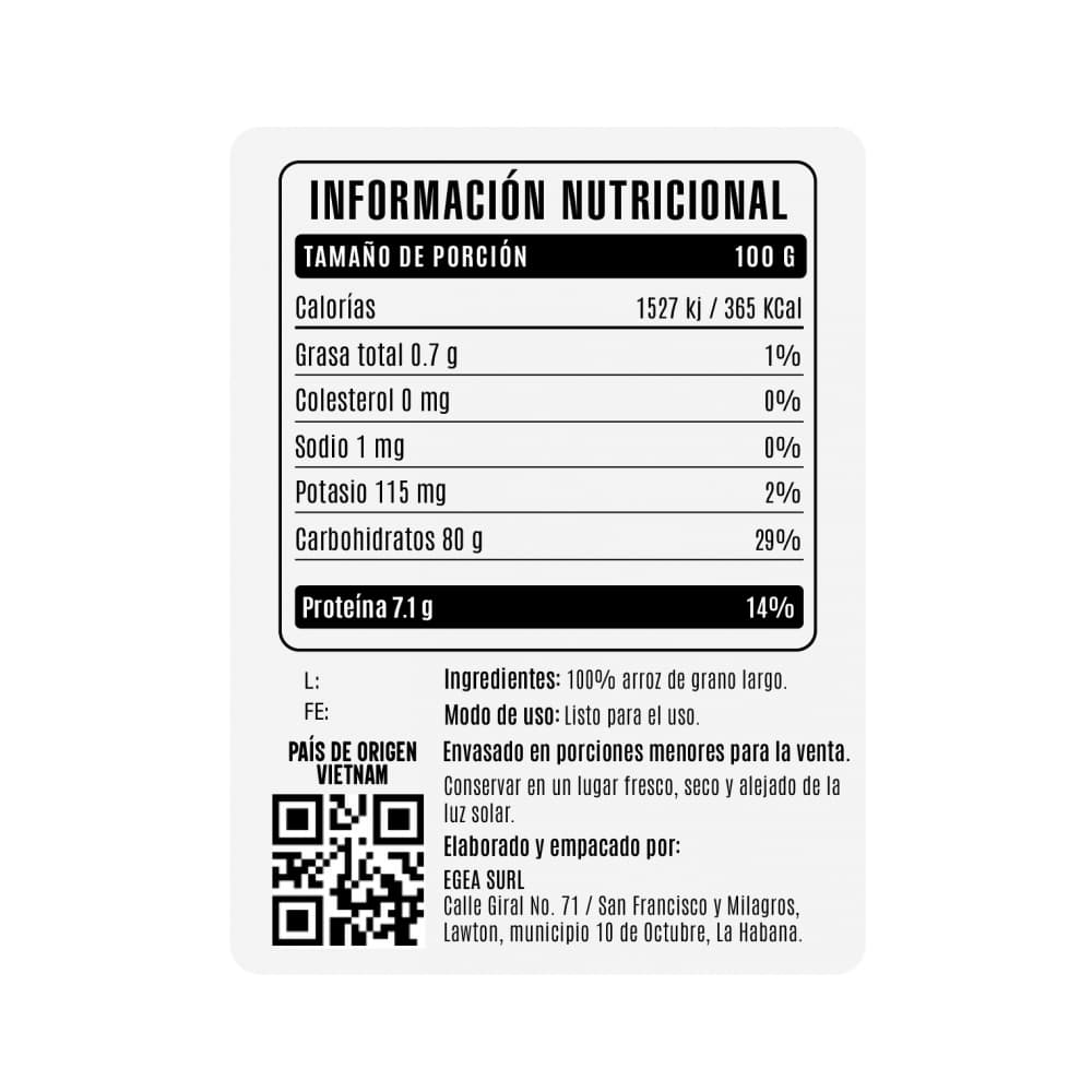 Arroz de grano largo Cosecha Real (4.54 kg / 10 lb) - 4
