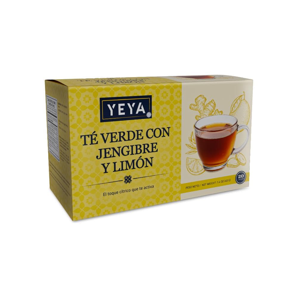 Té verde con jengibre y limón YEYA (40 g / 1.4 oz) - 5