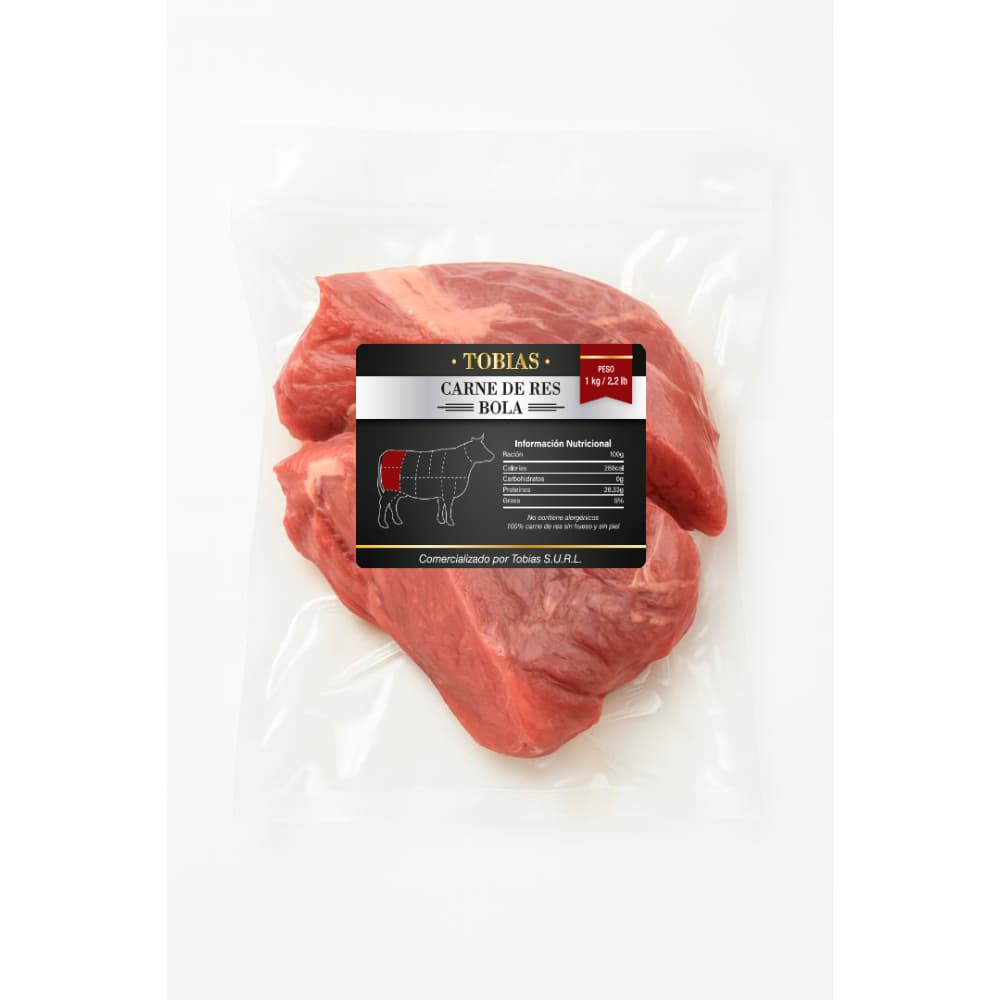 Bola de res Tobías (1 kg / 2.2 lb) - 2