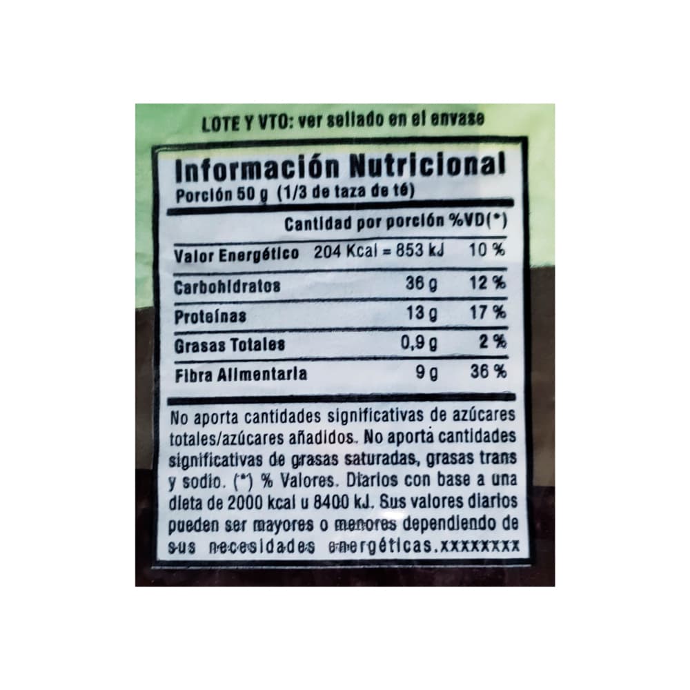 Frijoles negros Campo Lindo (1 kg / 2.2 lb) - 3