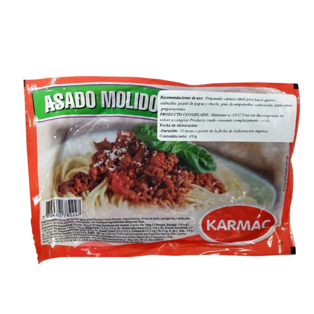 Asado molido de res Karmac (450 g / 15.8 oz) - 3