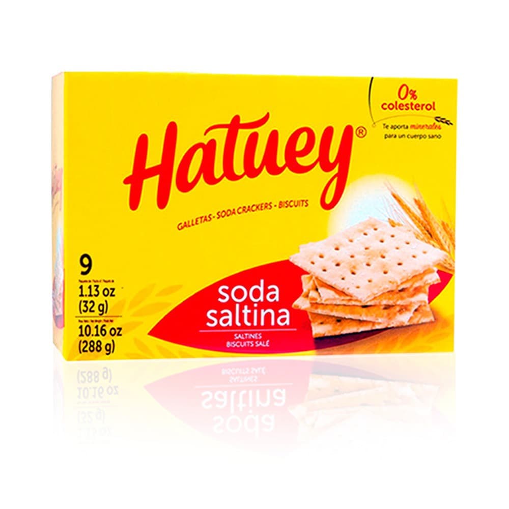 Galletas soda saltina Hatuey (288 g / 10.16 oz)