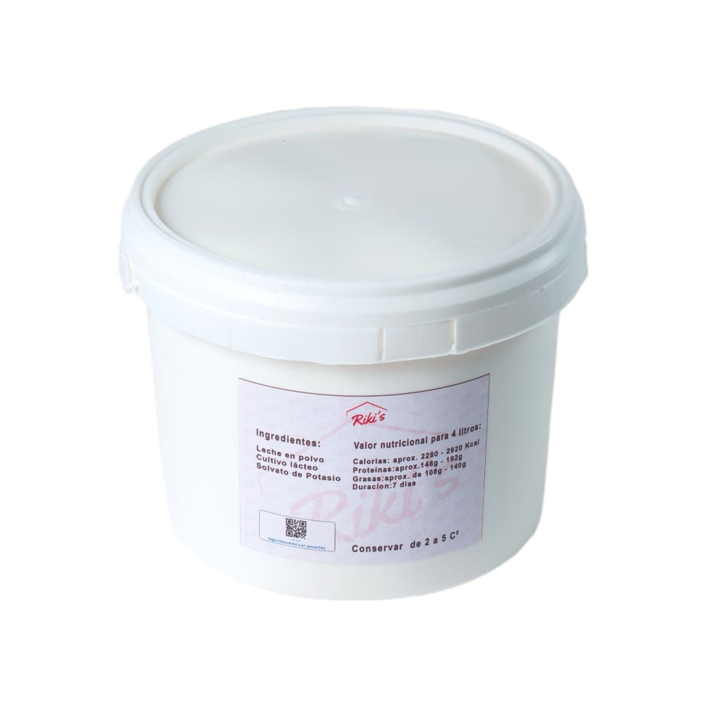 Yogurt natural sin azúcar Riki´s (4 L) - 3