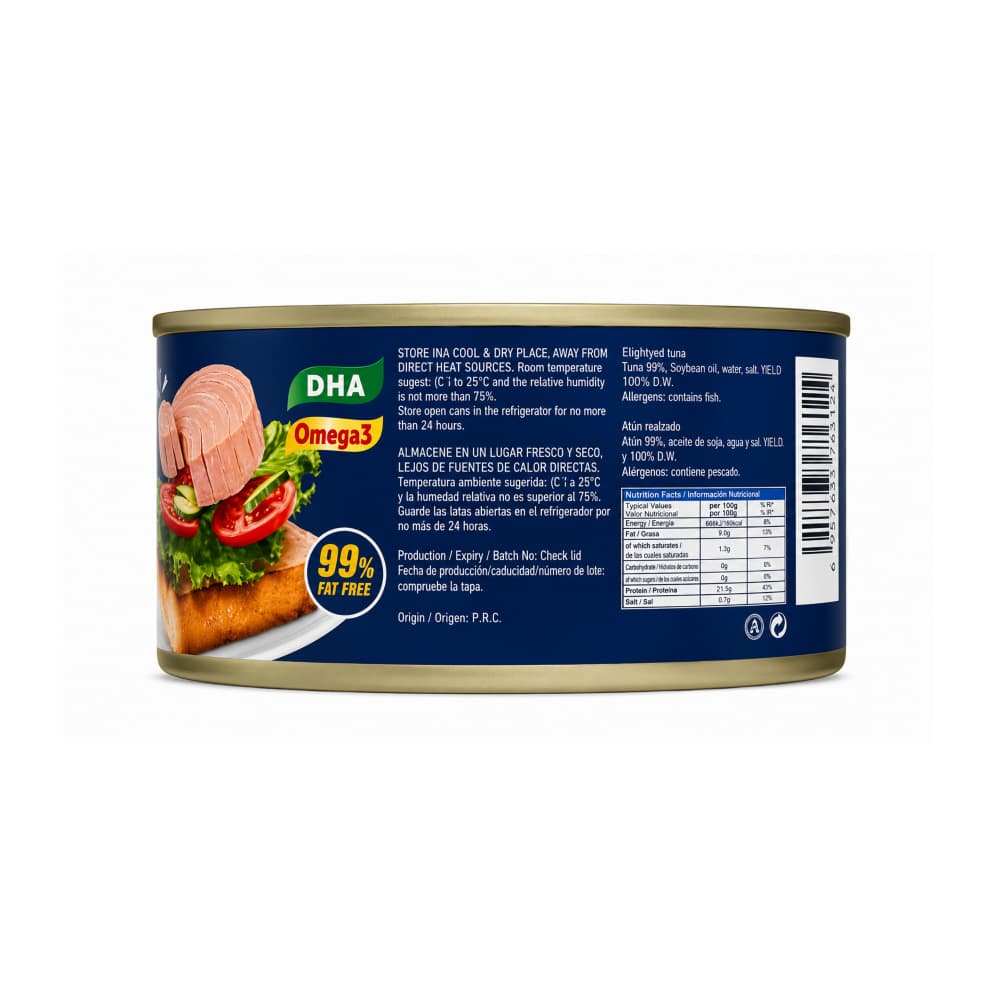 Atún lomitos en aceite Lucy (170 g / 5.99 oz) - 3