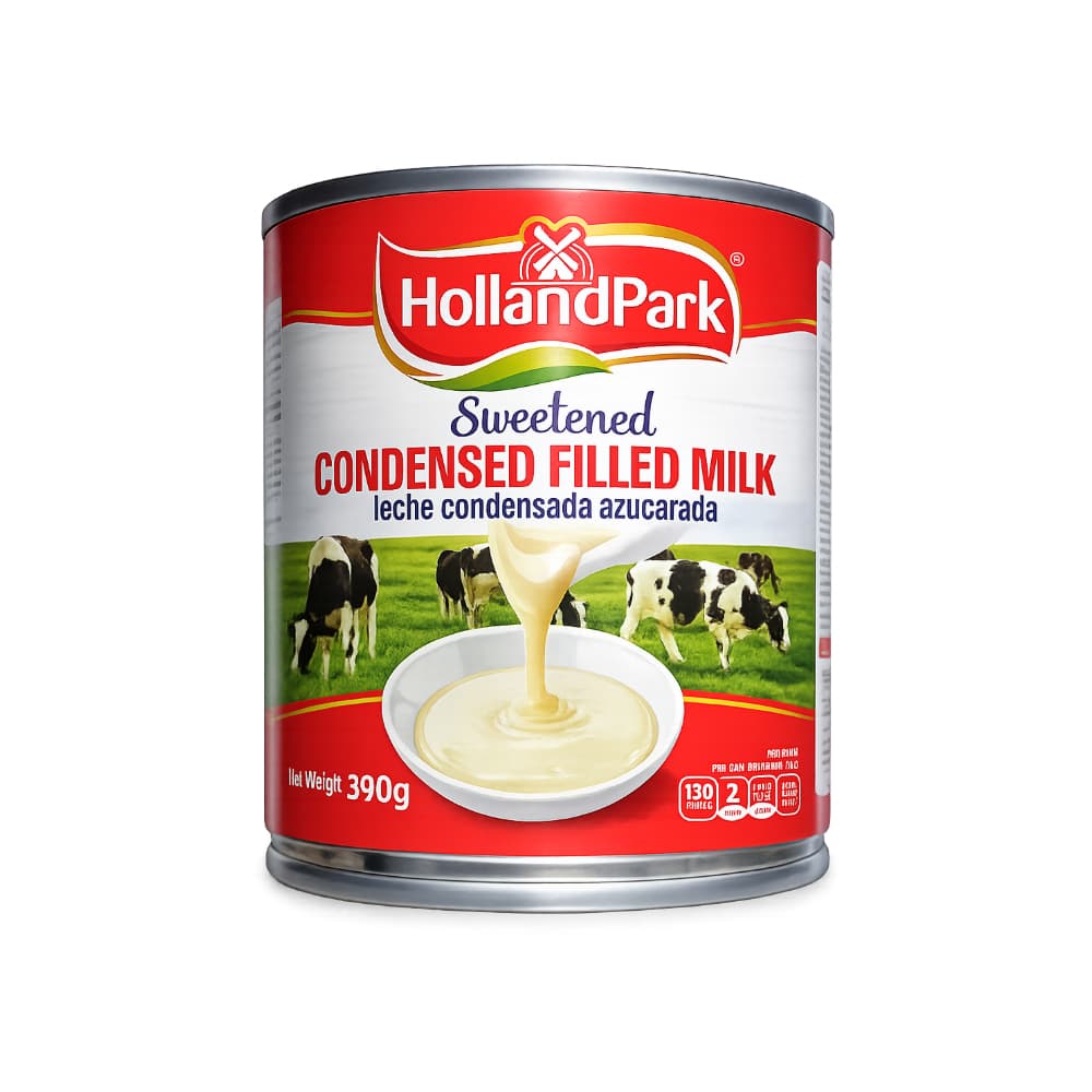 Leche condensada azucarada HollandPark (390 g / 14 oz)