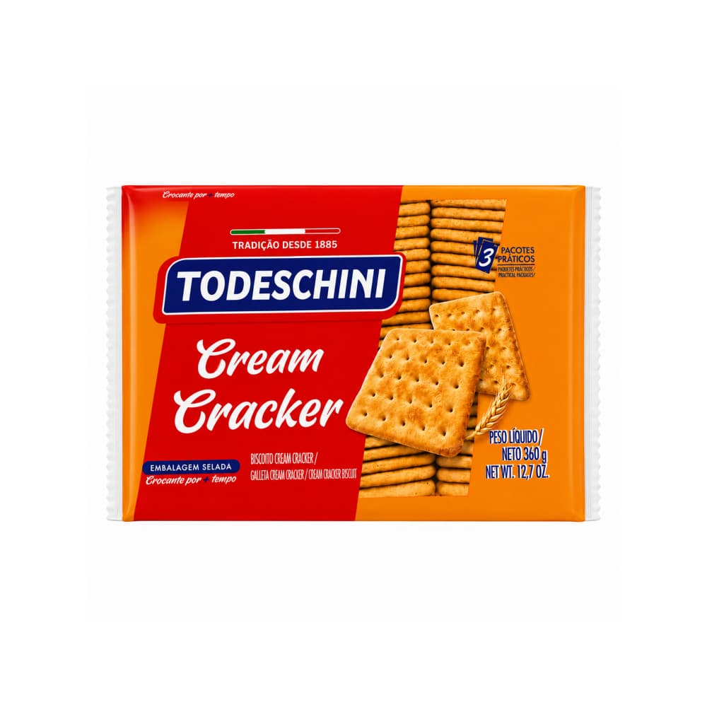 Galletas cream cracker Todeschini (360 g / 12.7 oz)