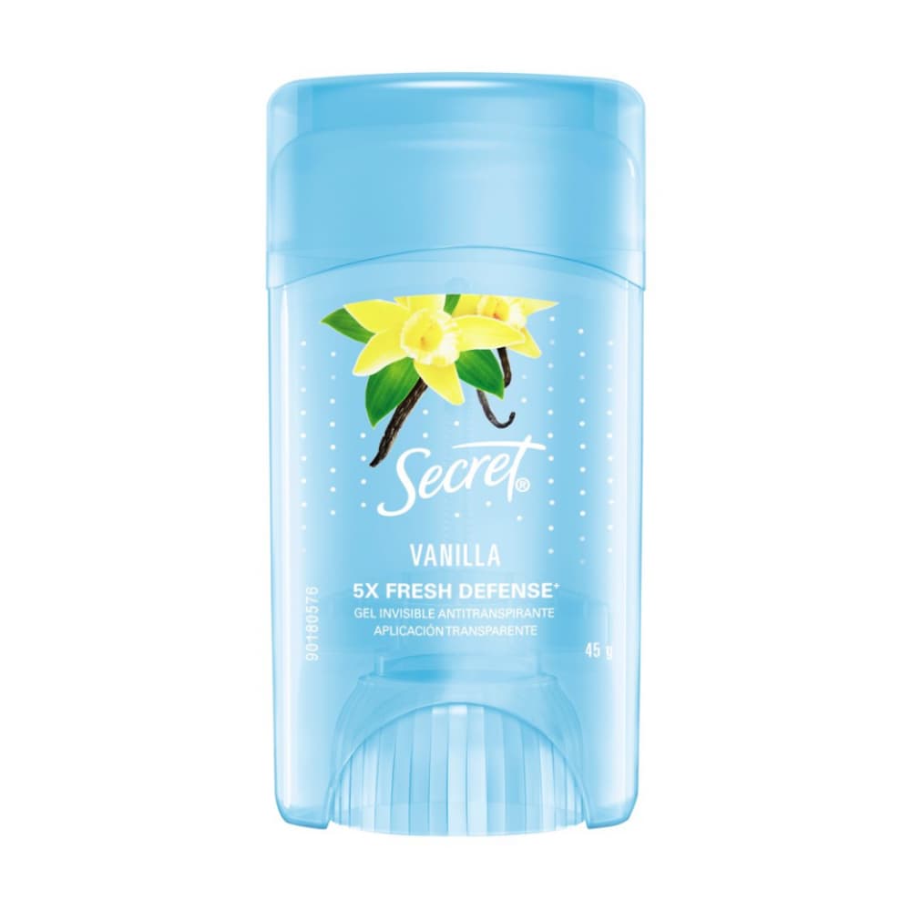 Desodorante en gel antitranspirante Vainilla Secret (45 g / 1.58 oz)
