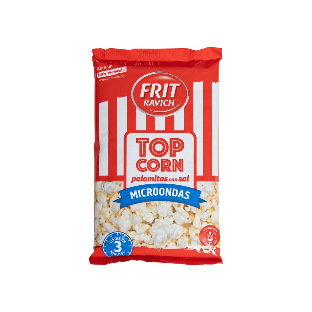 Palomitas con sal para microondas Frit Ravich (90 g / 3.174 oz)