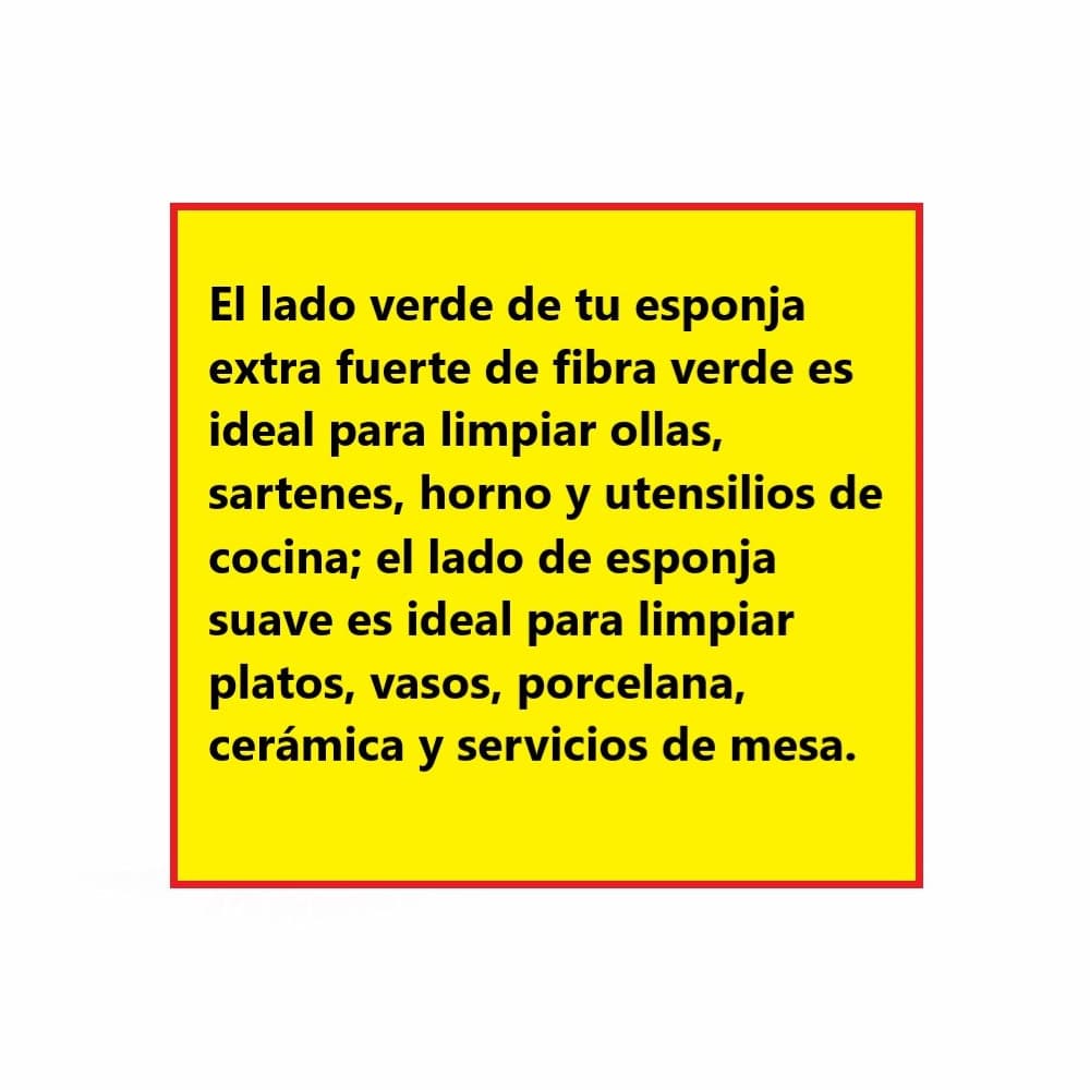 Esponjas para fregar Acord (10 U) - 3