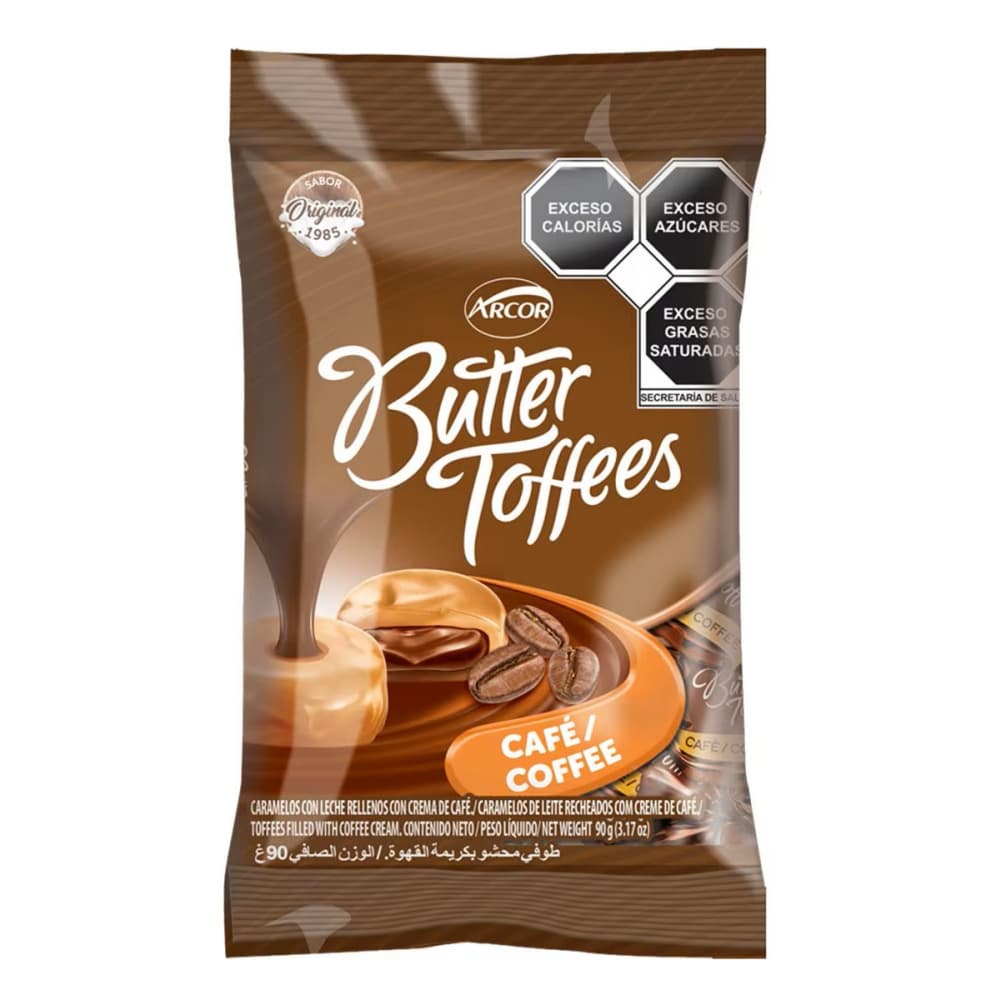 Caramelos con leche rellenos con crema de café Arcor (90 g / 3.1 oz) - 3