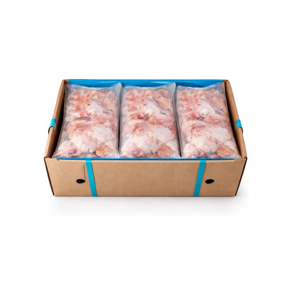 Caja de encuentros de pollo con hueso y carcasa trasera Mar-Jac (15 kg / 33.07 lb) - 6
