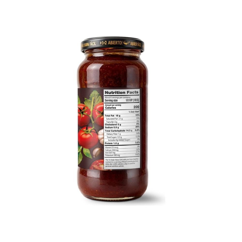 Tomate frito casero YEYA (560 g / 1.23 lb) - 4