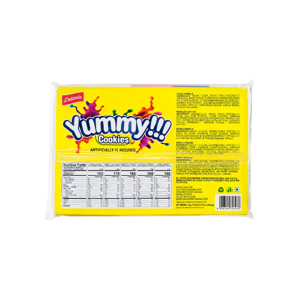 Galletas dulces rellenas surtidas Delizola (350 g / 12.34 oz) - 4