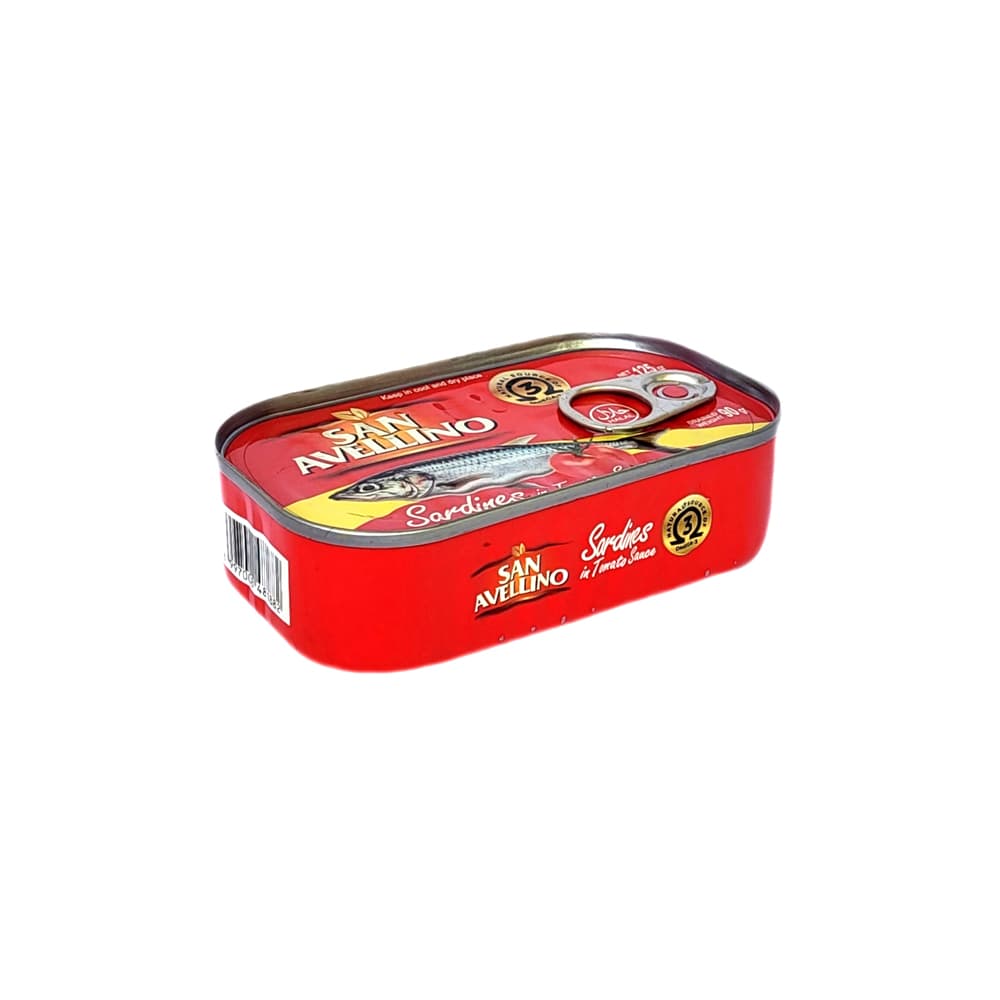 Sardinas en salsa de tomate San Avellino (125 g / 4.40 oz)