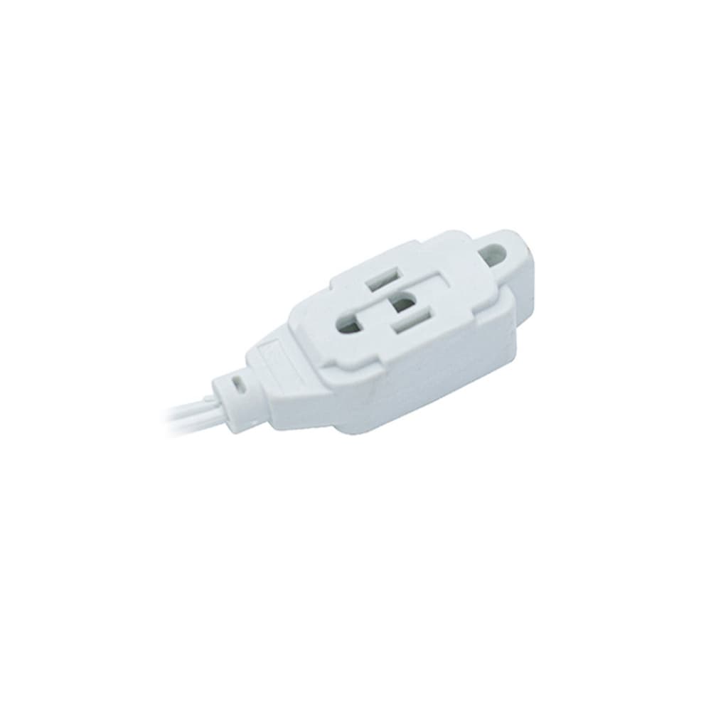 Extensión eléctrica de 6 m color blanca para interiores Troen - 3