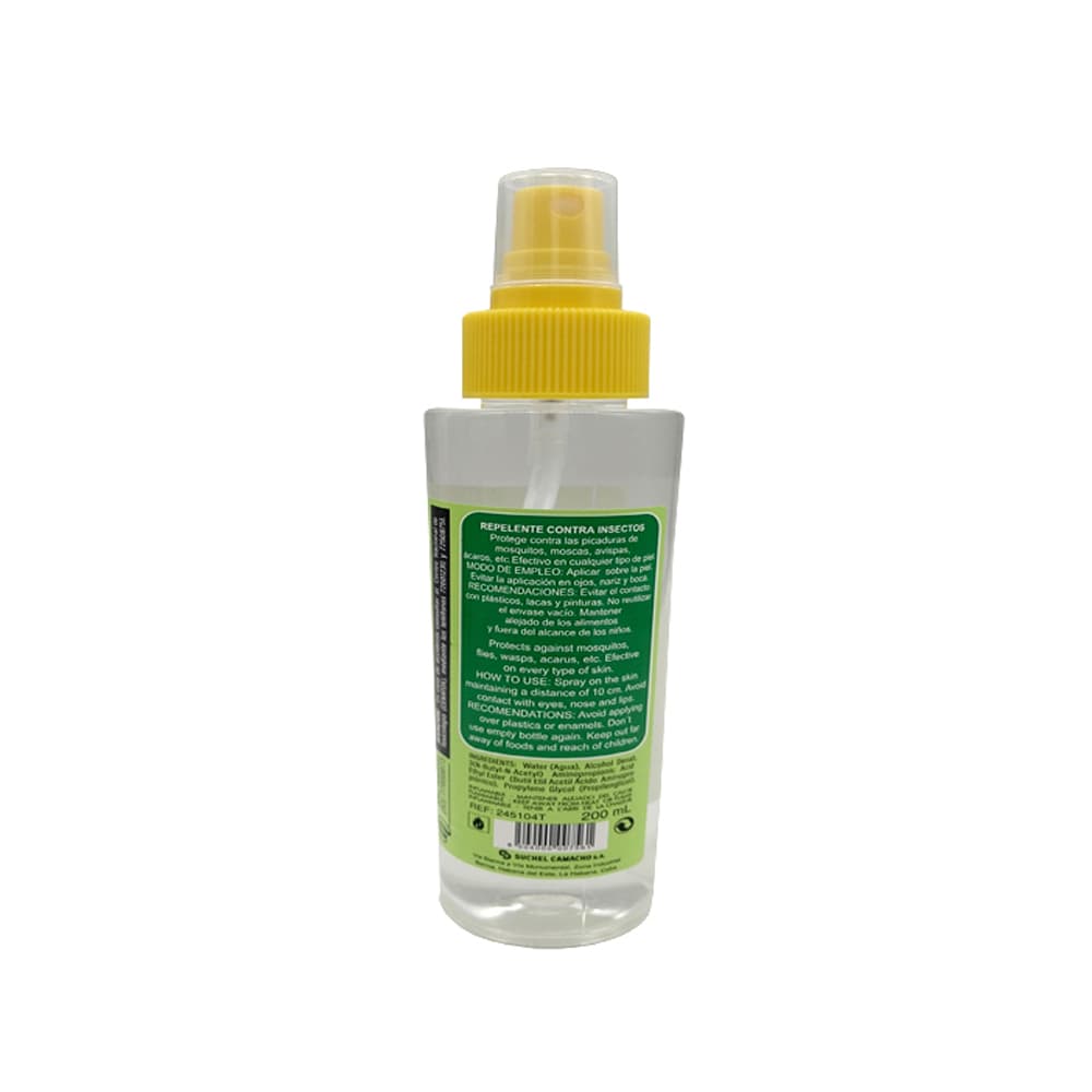 Repelente contra insectos Punto Verde S&C (200 ml) - 2