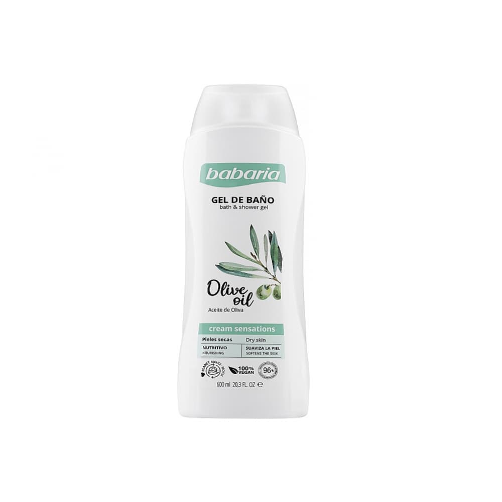 Gel de baño con aceite de Oliva Babaria (600 ml)