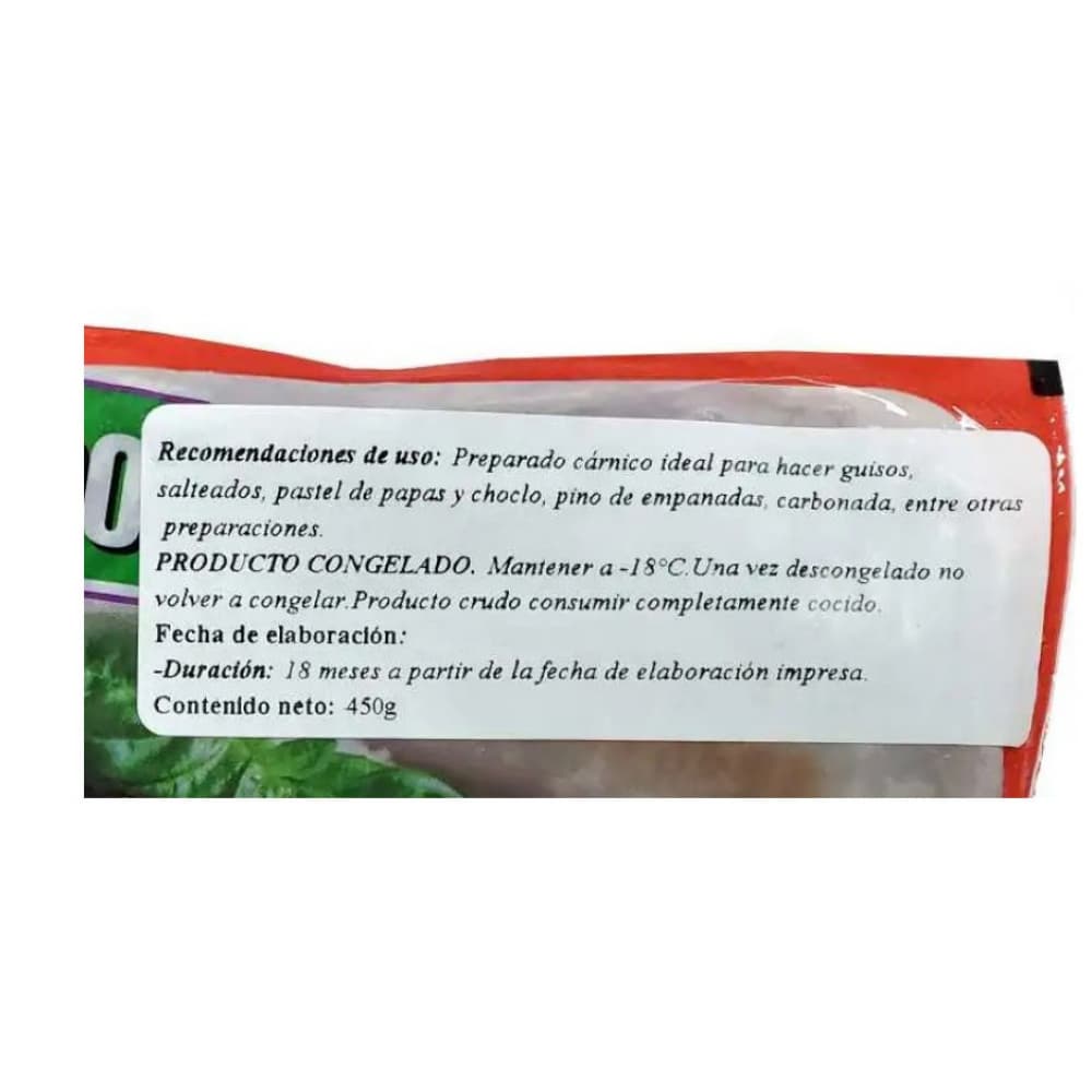 Asado molido de res Karmac (450 g / 15.8 oz) - 2