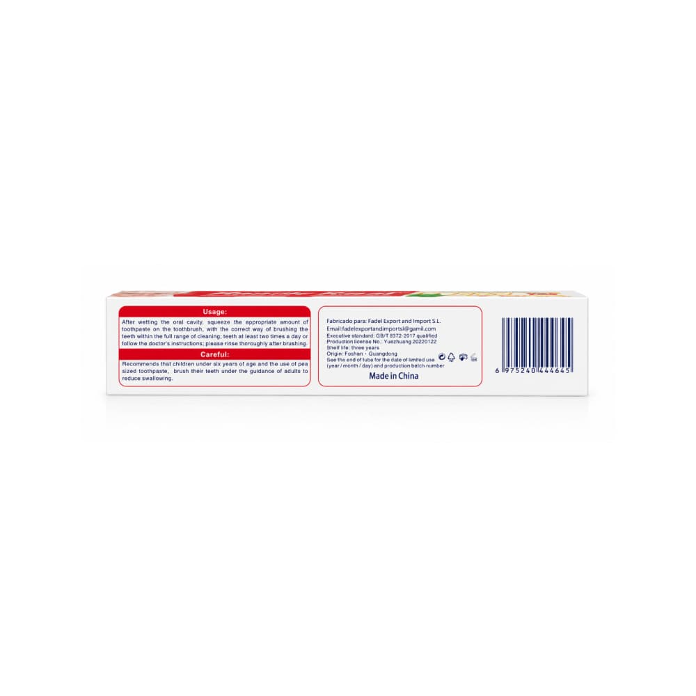 Pasta dental mentolada Denty Fresh (100 g / 3.5 oz) - 3