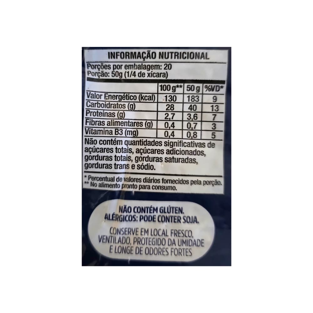Arroz blanco grano largo Nelson Wendt Emocoes (1 kg / 2.2 lb) - 3