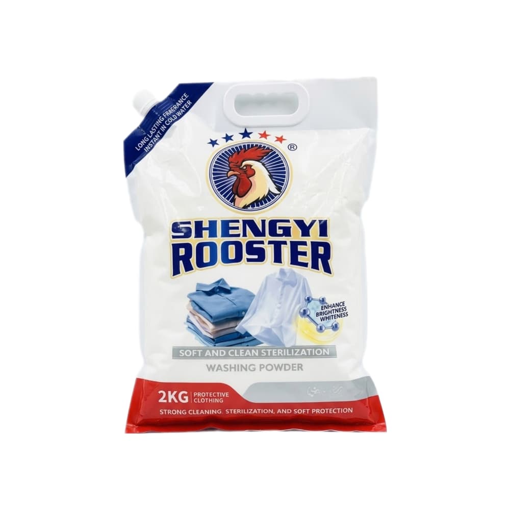 Detergente en polvo Shengyi Rooster (2 kg / 4.4 lb)