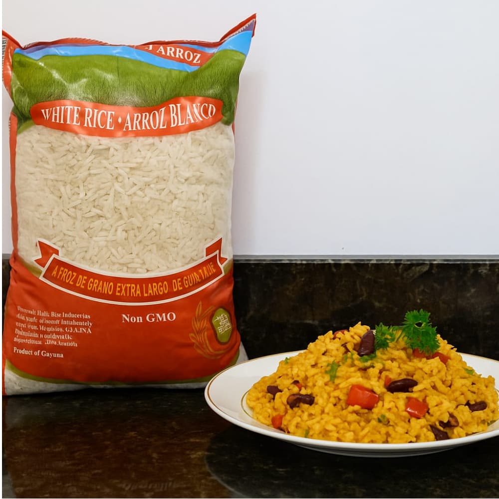 Arroz blanco de grano extra largo El rey del arroz (1 kg / 2.2 lb) - 4