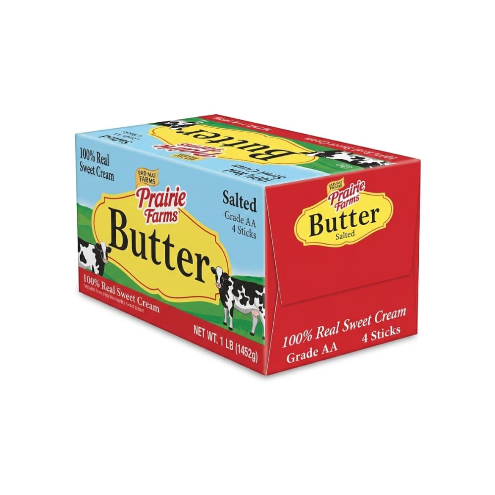 Mantequilla con sal Prairie Farms (453 g / 1 lb) - 3