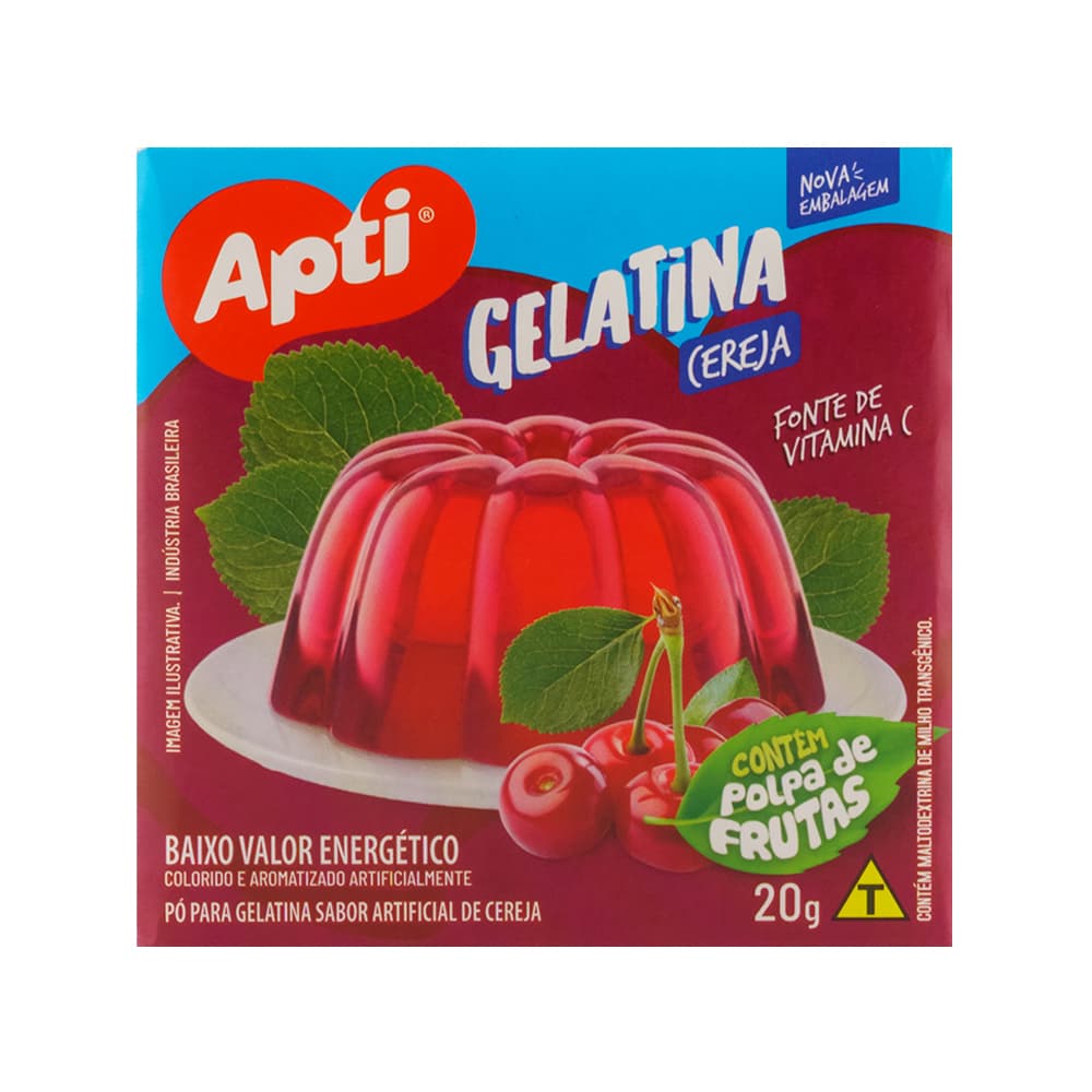 Gelatina sabor cereza Apti (20 g / 0.7 oz) - 3
