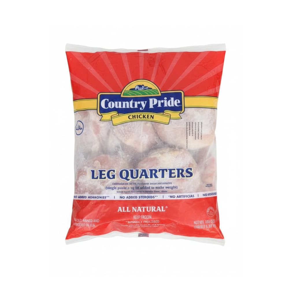 Cuartos traseros pollo Country Pride (4.54 kg / 10 lb)