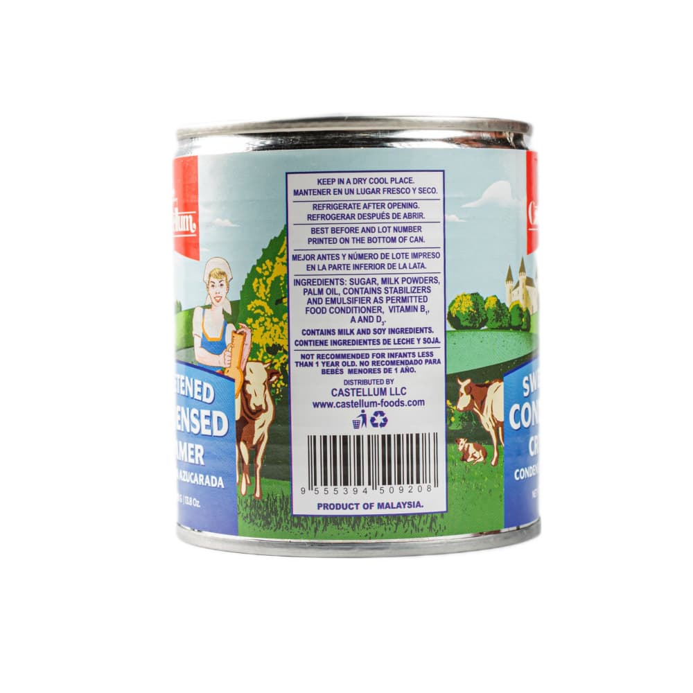 Leche condensada azucarada Castellum (390 g / 13.8 oz) - 6