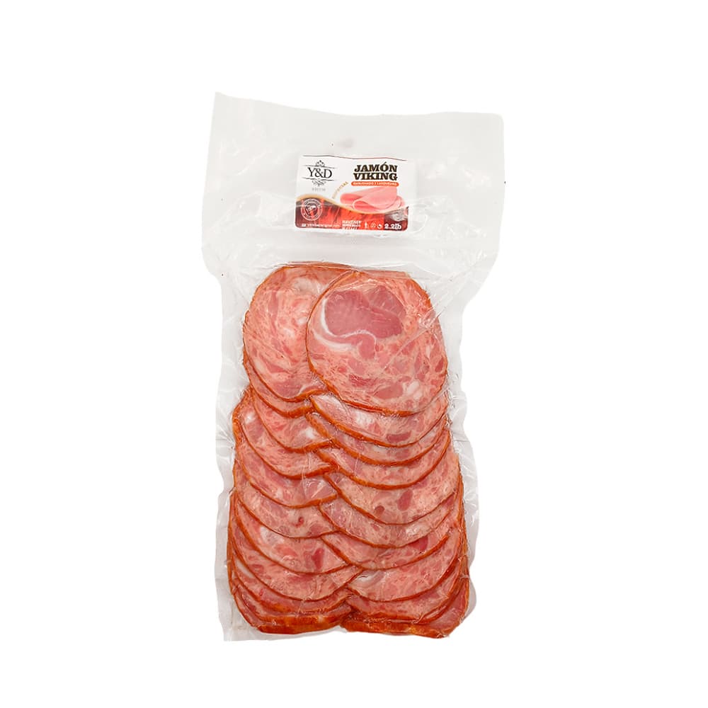 Jamón viking especial embuchado lasqueado Y&D Ricos (1 kg / 2.2 lb) - 5