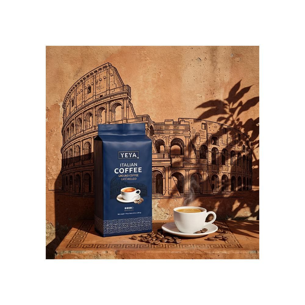 Café espresso Italiano YEYA (250 g / 8.8 oz) - 4