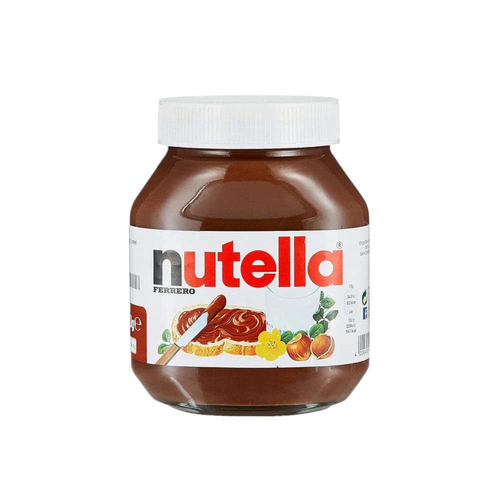 Crema de avellanas con cacao Nutella Ferrero (350 g / 12.3 oz)