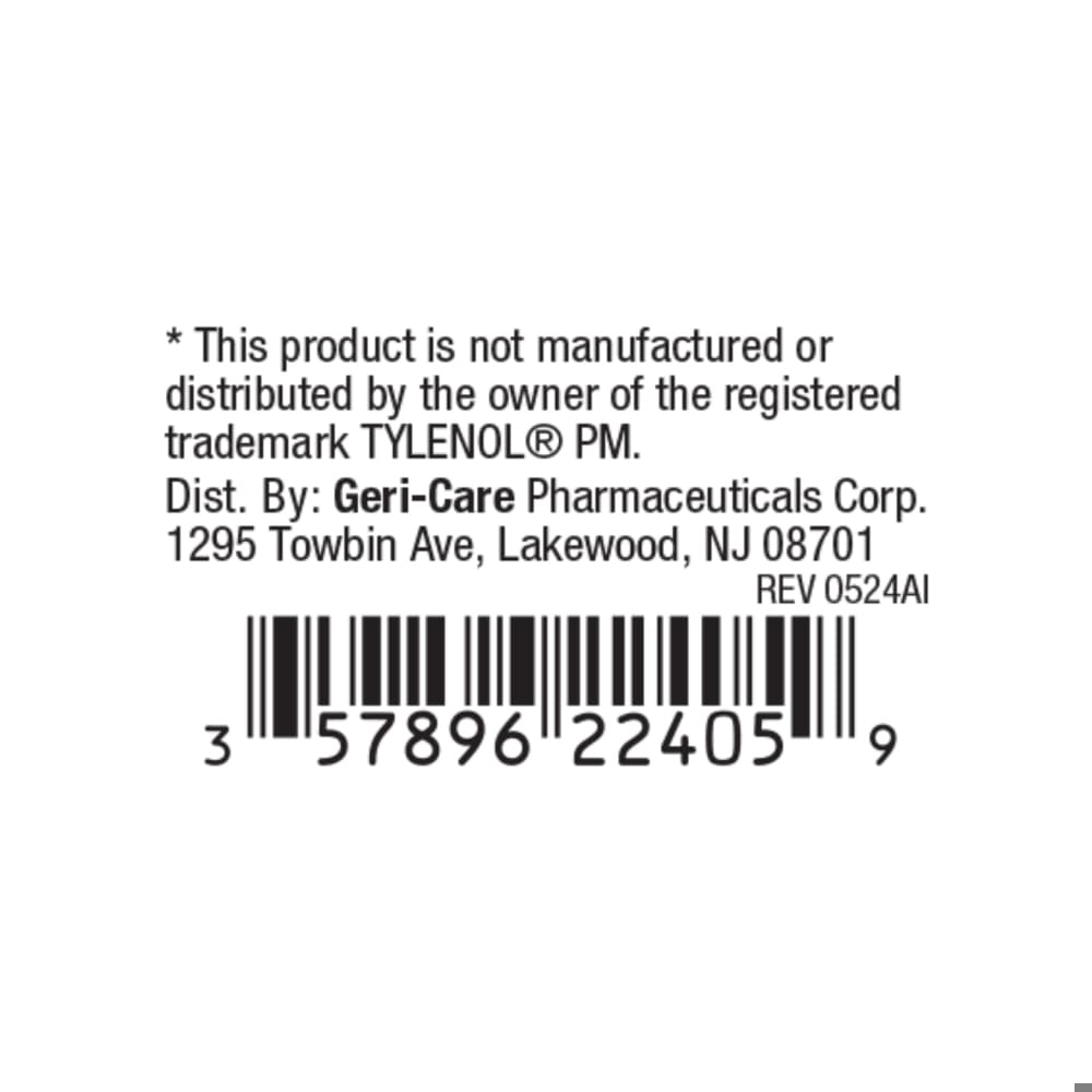 Acetaminofén 500 mg + Difenhidramina HCl 25 mg Health Star (50 cápsulas) - 3